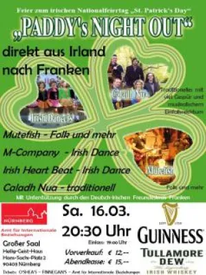 Bild: Dieses Jahr wird der St. Patricks Day auch in Nürnberg groß gefeiert
