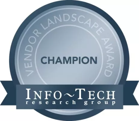 Bild: Axios Innovationen mit Info-Tech Champion Status ausgezeichnet