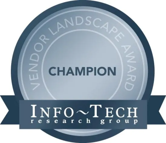 Bild: Axios Innovationen mit Info-Tech Champion Status ausgezeichnet