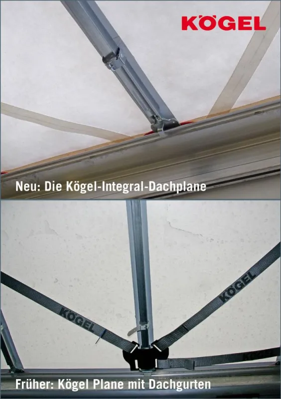 Vergleich der Kögel Dachplanen
