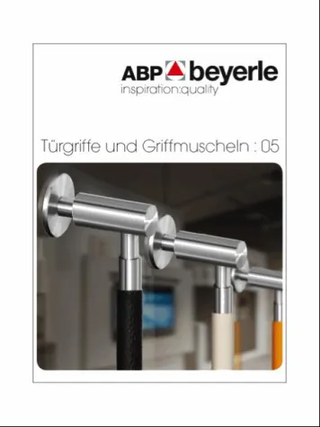 Bild: Neuer Katalog von ABP-Beyerle „Türgriffe und Griffmuscheln 05“