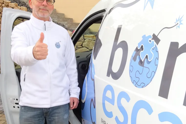 Live-Escape-Event mobil? bomb escape®! Bild: Live-Escape-Event mobil? bomb escape®!