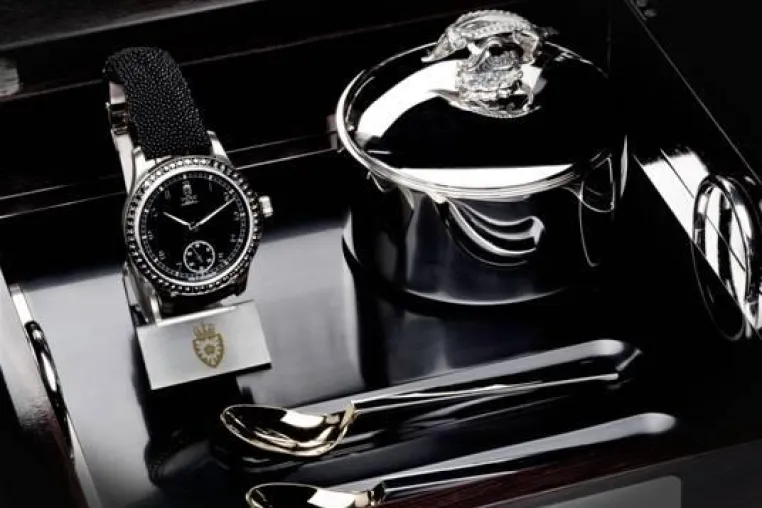 Bild: YORK stellt „Royal Black Caviar“ Uhr auf der Baselworld 2013 vor