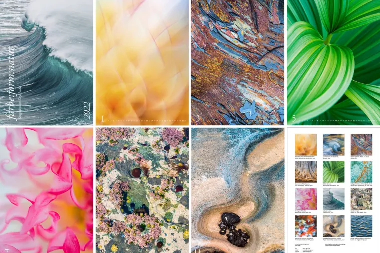Sinnliche Naturdetails ganz groß im neuen Wandkalender Bild: Sinnliche Naturdetails ganz groß im neuen Wandkalender