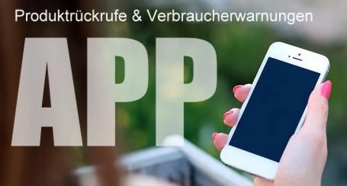 Verbrauchersicherheit: Produktrückrufe auf Smartphone
