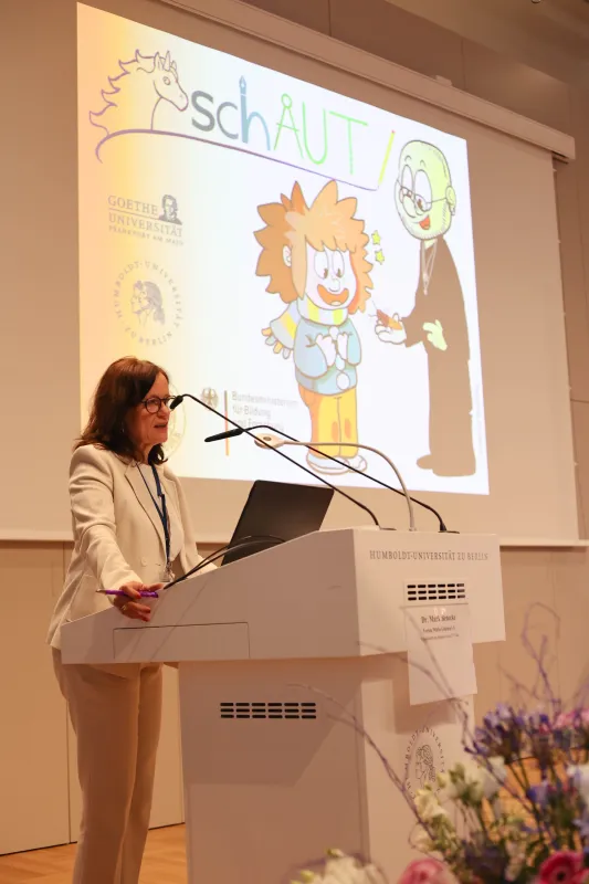 Professorin Vera Moser Goethe-Universität Frankfurt (© White Unicorn e.V.)