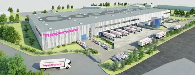 Bild: Goodman baut Logistikimmobilie für Tupperware