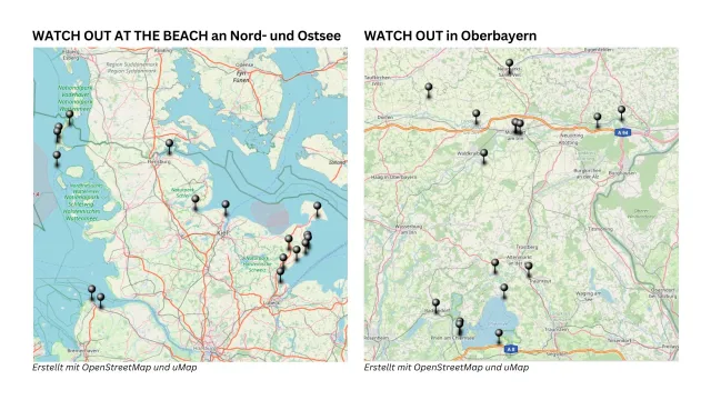 Bild: Aktiv gegen Hautkrebs: WATCH OUT AT THE BEACH