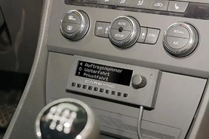 Bild: CARSYNC Elektronisches Fahrtenbuch: Neue Hardware für mehr Sicherheit beim Finanzamt