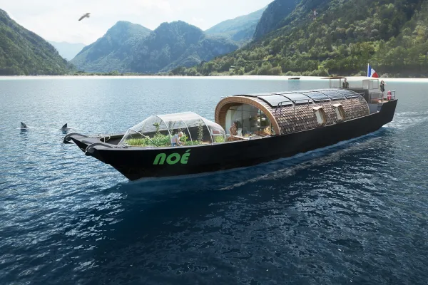 Bild: Noé ® bringt energiesparendes Hausboot in Deutschland auf den Markt 