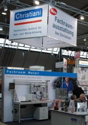 Bild: Christiani mit Neuheiten für die technische Bildung auf der didacta 2012