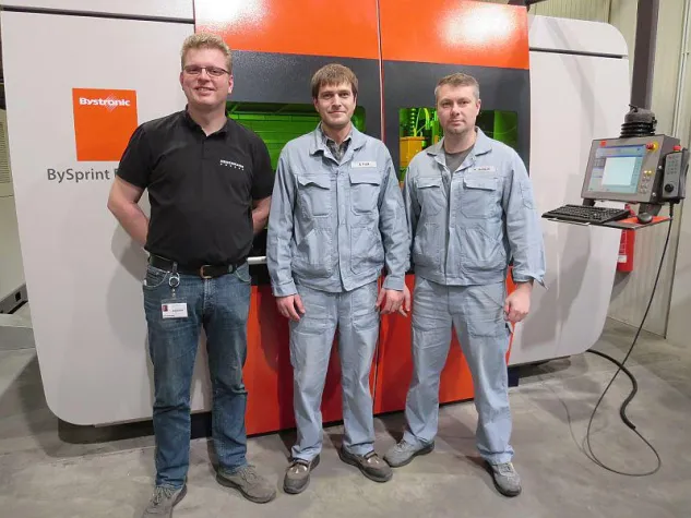 Bild: Hightech-Faserlaser optimiert Blechbearbeitung bei HEGGEMANN