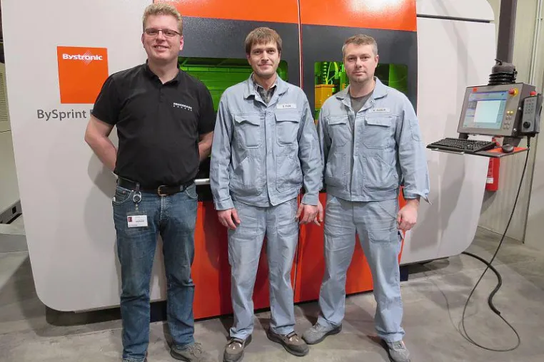 Bild: Hightech-Faserlaser optimiert Blechbearbeitung bei HEGGEMANN