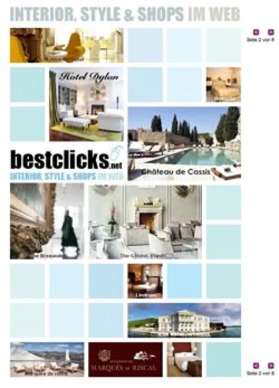 Mit einem Klick auf die schönsten Feriendomizile von Best Clicks gelangen...