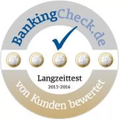 Bild: Neu bei BankingCheck: Langzeittest-Siegel für Anbieter und Produkte der Finanzbranche