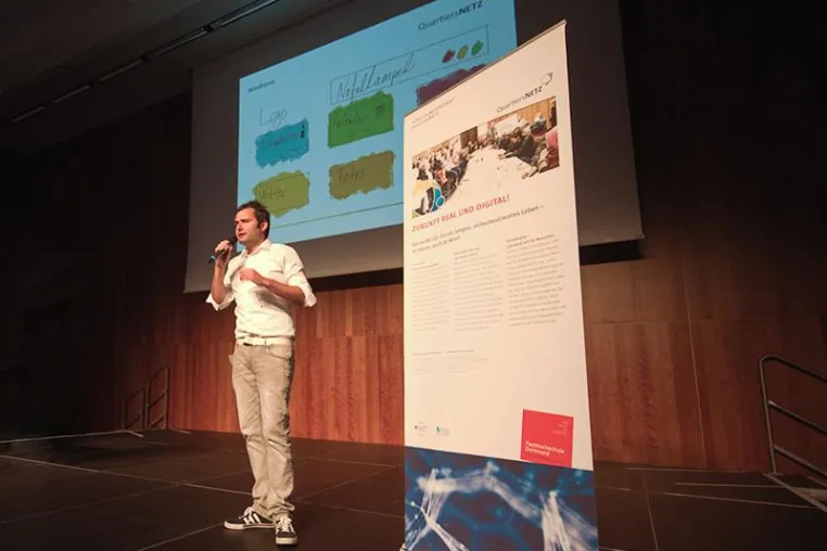 Reale und digitale Netzwerke für das Älter werden im Quartier: Transferkonferenz mit Beteiligung von QuinScape Bild: Reale und digitale Netzwerke für das Älter werden im Quartier: Transferkonferenz mit Beteiligung von QuinScape