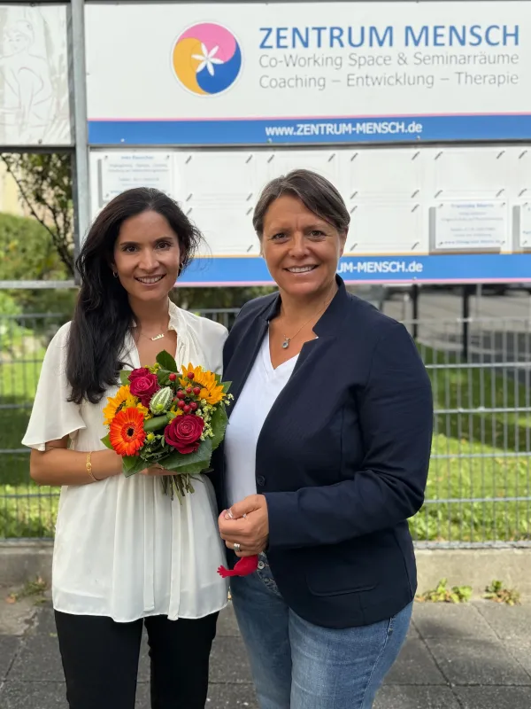 ZENTRUM MENSCH - Gründerstipendium Finalistin Jasmine Eltamamy (© Ines Rauscher - Heilpraktikerin Psychotherapie & Coach)