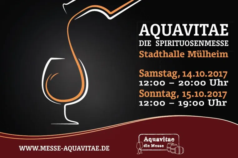 AQUAVITAE - Die größte Spirituosenmesse in NRW Bild: AQUAVITAE - Die größte Spirituosenmesse in NRW
