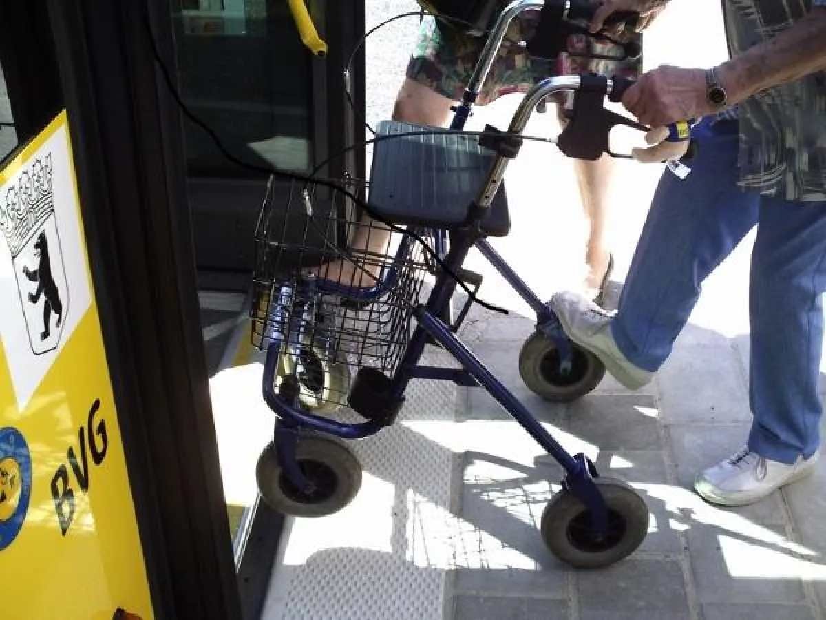 BVG Mobilitätstraining bei der Pro Seniore Residenz Wasserstadt