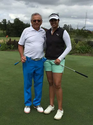 Bild: KRAMSKI PUTTER sponsert Ladies European Tour Spielerin Kiran Matharu