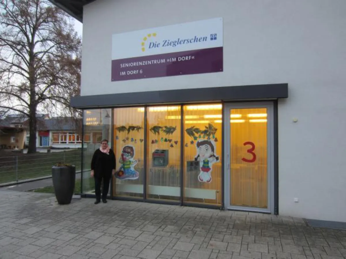 Das 3. Türchen wurde im Seniorenzentrum geöffnet.