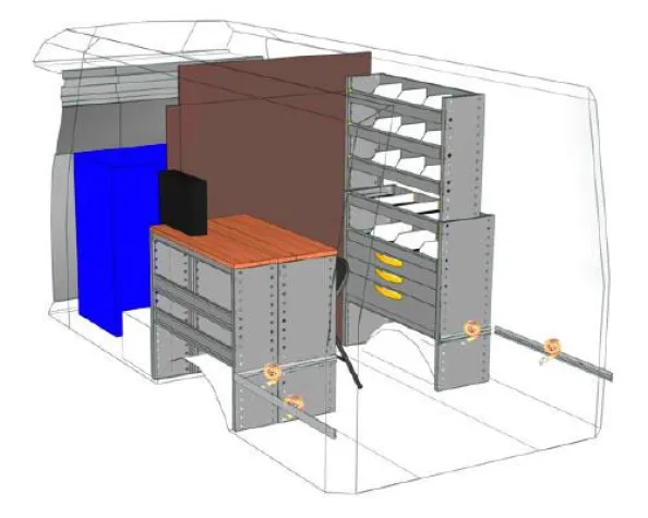 Bild: Das Topmodell Februar 2013 von StoreVan: „three in one“