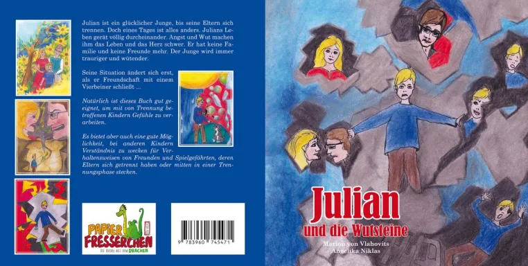 Bild: Kinderbuch zum Thema tiergestützte Familientherapie nun auch als Taschenbuch erhältlich