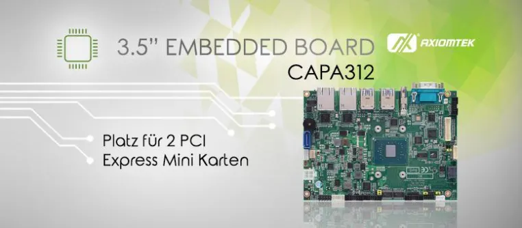 Bild: AXIOMTEKs Leistungsstarkes Pico-ITX Motherboard mit Intel® Kaby Lake Prozessoren – PICO512