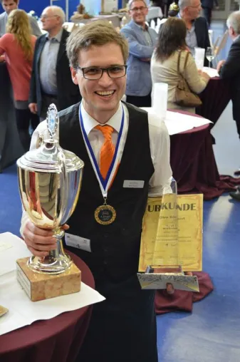 Bild: Würzburger Stadtmeisterschaften: 1. Platz Björn Rückert vom Novotel Würzburg