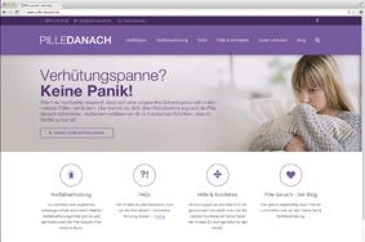 Website „pille-danach.de“