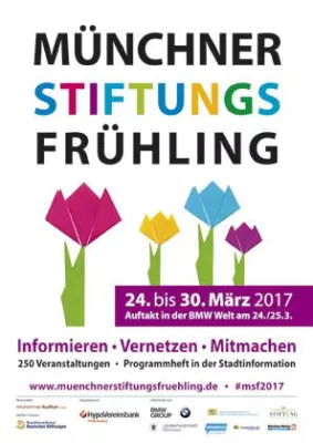 Bild: 3. MünchnerStiftungsFrühling vom 24. bis 30. März 2017