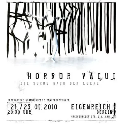 Bild: Interaktive Audiovisuelle Tanzperformance "Horror Vacui"