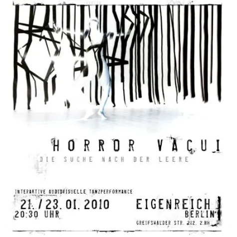 Bild: Interaktive Audiovisuelle Tanzperformance "Horror Vacui"