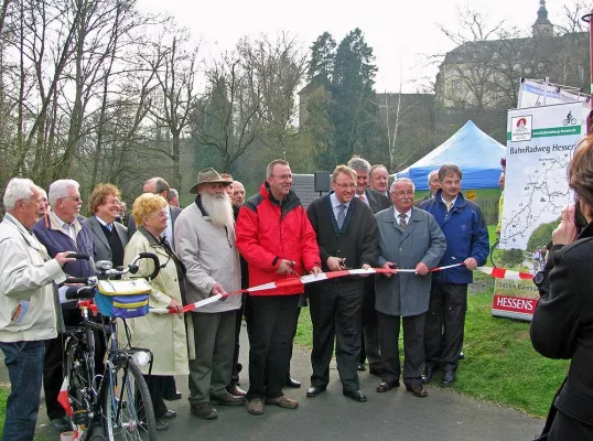 Bild: BahnRadweg Hessen am 13. April feierlich eröffnet