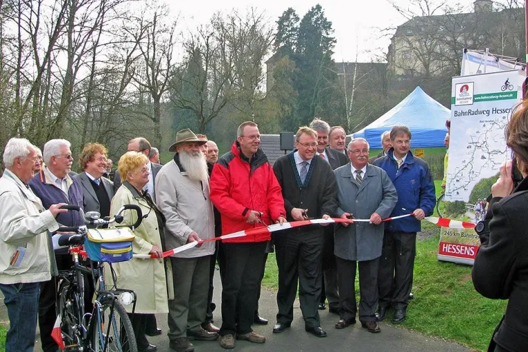 Bild: BahnRadweg Hessen am 13. April feierlich eröffnet