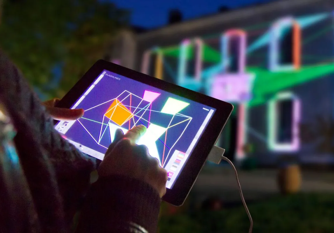 Licht setzen mit Flashlines ist intuitiv und flexibel