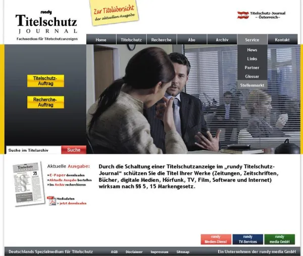 Bild: Titelschutz Journal präsentiert Stellenbörse für Rechtsanwälte im Bereich Gewerblicher Rechtsschutz