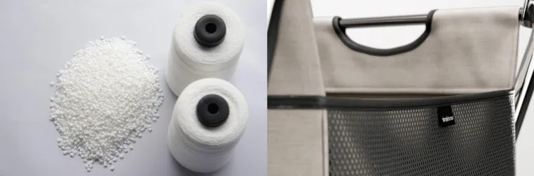 Bild: Durch das Upcycling von Plastik produziert Simplehuman hochwertige Haushalthelfer und 76 %* weniger CO2