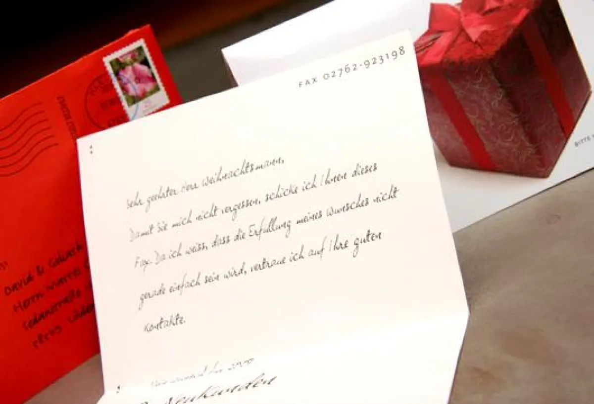 Weihnachtsmailing im Oktober