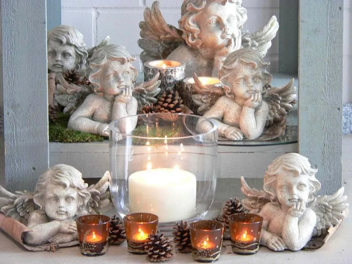 Kerzen zum Schutzengeltag / Gütegemeinschaft Kerzen
