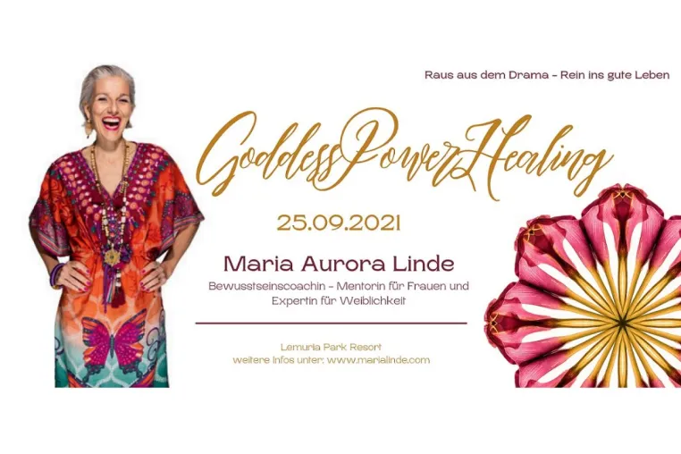 Erwecke die Göttin in dir beim GoddessPowerHealing Celebration Event! Bild: Erwecke die Göttin in dir beim GoddessPowerHealing Celebration Event!