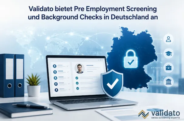 Bild: Validato bietet Pre Employment Screening und Background Checks in Deutschland an