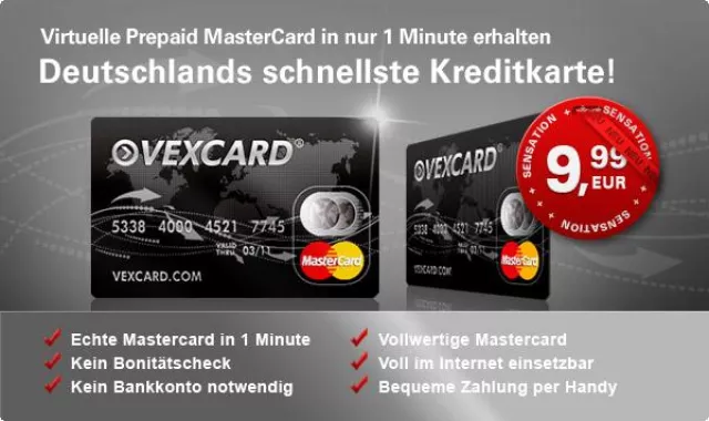 Bild: Zahlungsmittel ohne Nebenwirkungen: VEXCARD überzeugt, wo Kreditkarte und Paysafecard Schwächen zeigen
