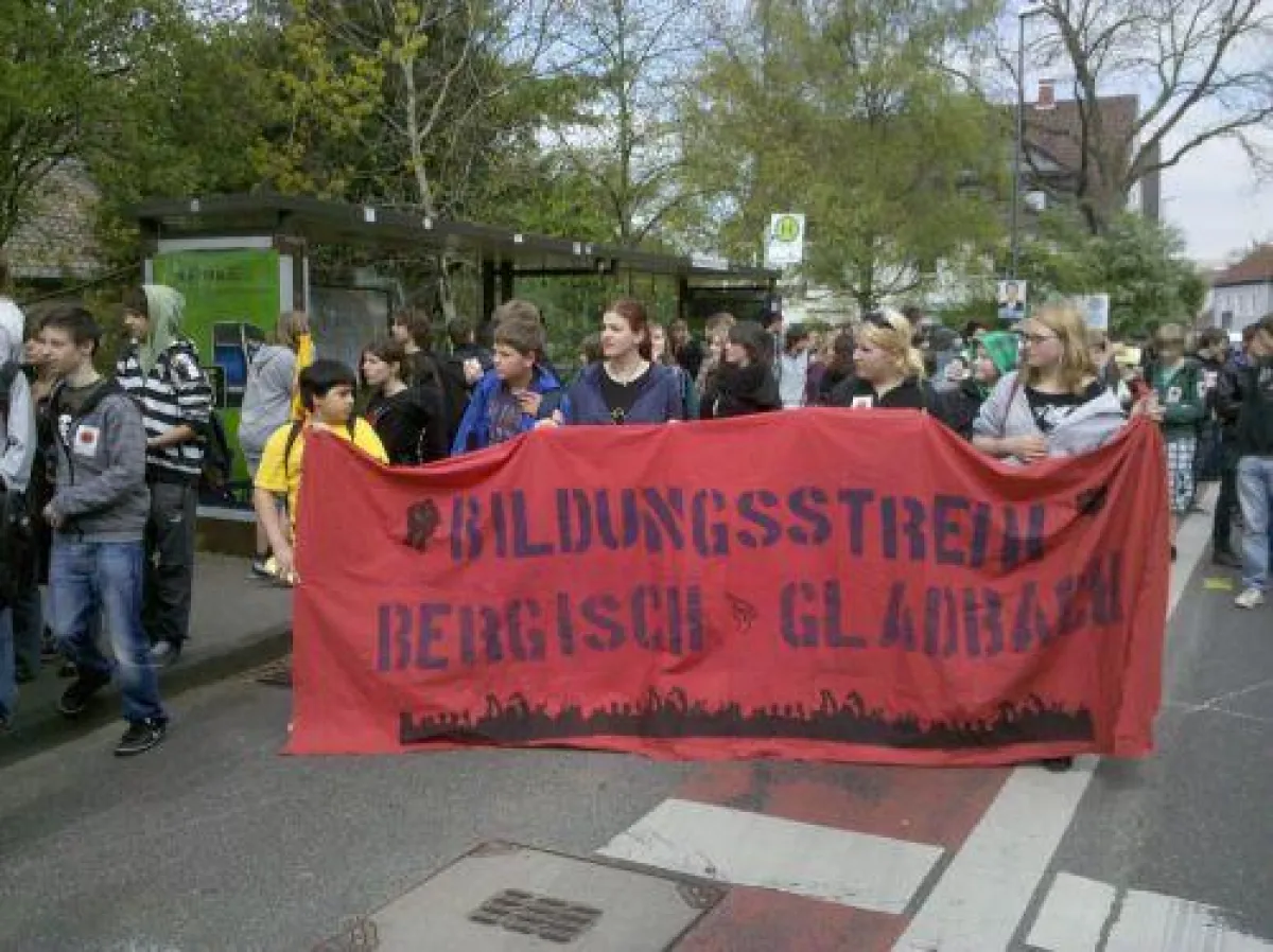Bildungsstreik Bergisch Gladbach 2010
