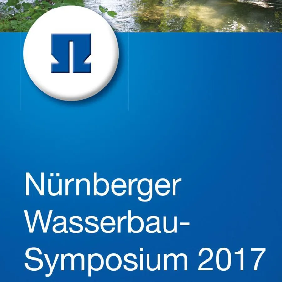 Plakat Wasserbausymposium (TH Nürnberg)