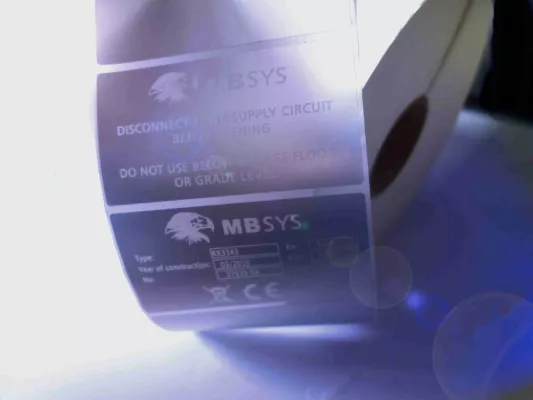 Folienetiketten sind eine praktische Lösung Bild:  Folienetiketten sind eine praktische Lösung