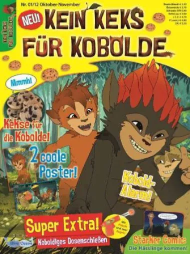 Bild: KiKA-Kobolde neu am Kiosk: „Kein Keks für Kobolde“-Magazin startet am 2. Oktober