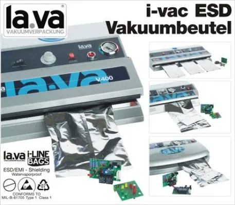 ESD Beutel - ESD Vakuumbeutel Bild: ESD Beutel - ESD Vakuumbeutel