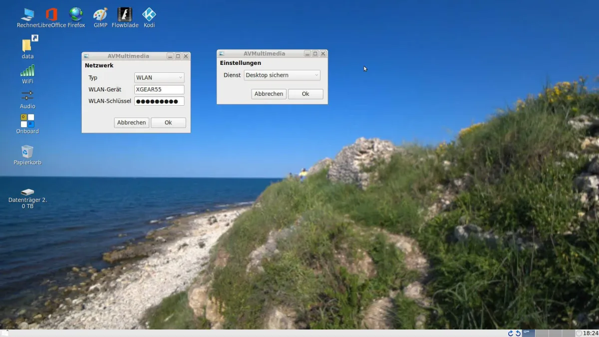 AVMultimedia 2019/V: Frei konfigurierbarer Desktop