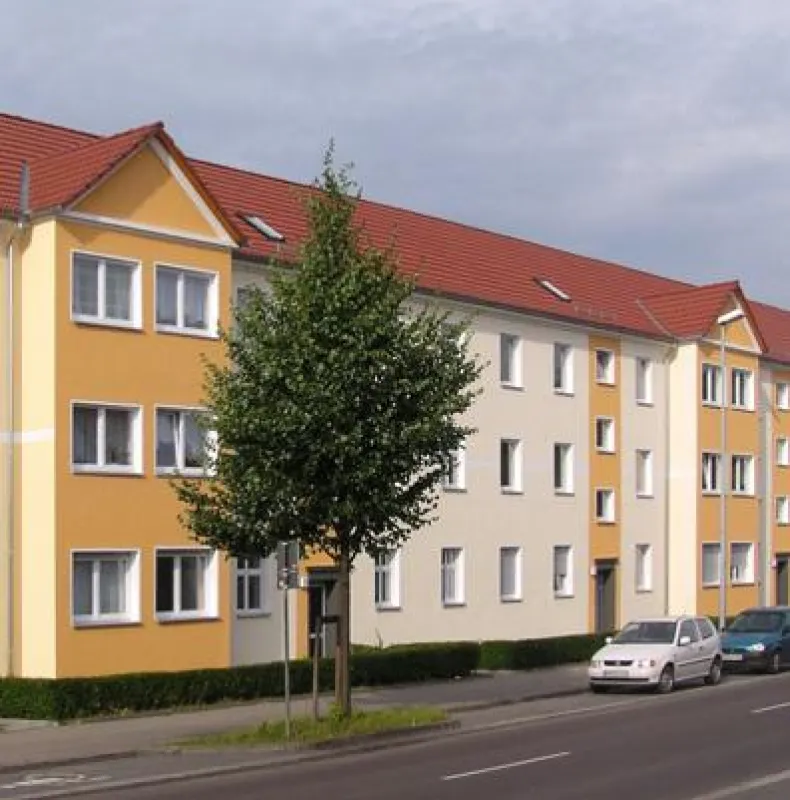 Teilansicht der Wohnanlage 